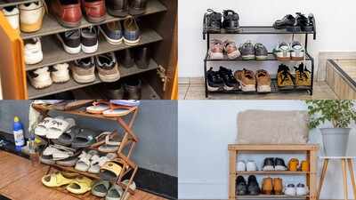 Shoe rack makeover: How replacing a bulky shoe stand with a sleek entryway table can save space and elevate your home décor