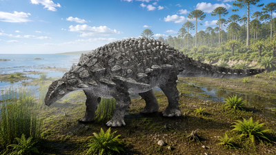 Japan's first named ankylosaur, Nipponopelta yezoensis, was more closely related to North American and European nodosaurids millions of years ago