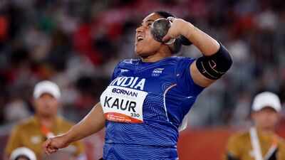 17.17m and onto the podium: Manpreet Kaur makes history; wins women's shot put bronze at Asian Games