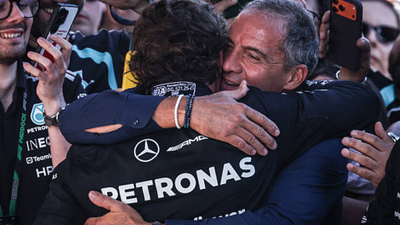 Who is Kimi Antonelli’s father? Marco Antonelli once again goes viral for giving Mercedes star a helping hand at Azerbaijan Grand Prix