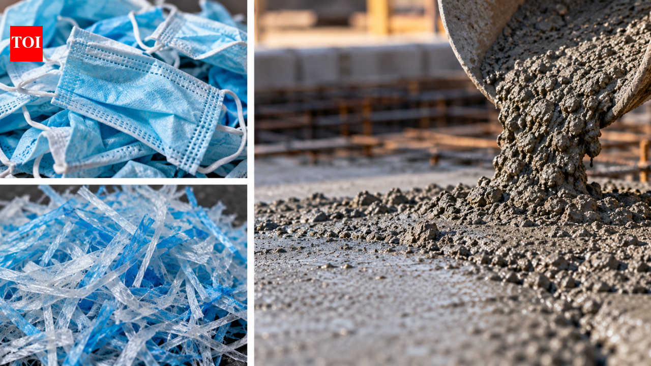 Used Face Masks Reinforced Concrete Shows 47% Higher Tensile Strength in WSU Study