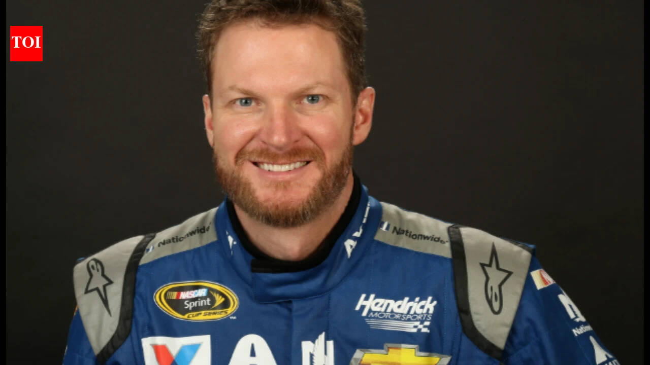 Dale Earnhardt Jr. has a private graveyard with more than 75 wrecked race cars