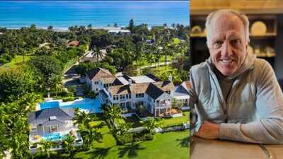 In 1991, Greg Norman paid $4.9 million for an 8.3-acre Jupiter Island estate; after rebuilding much of the compound, he sold the Florida property 30 years later for $55.1 million