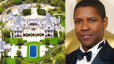 In 1996, Denzel Washington paid $6.5 million for two Beverly Park lots from Disney chairman; he planned to build a family home overlooking Beverly Hills