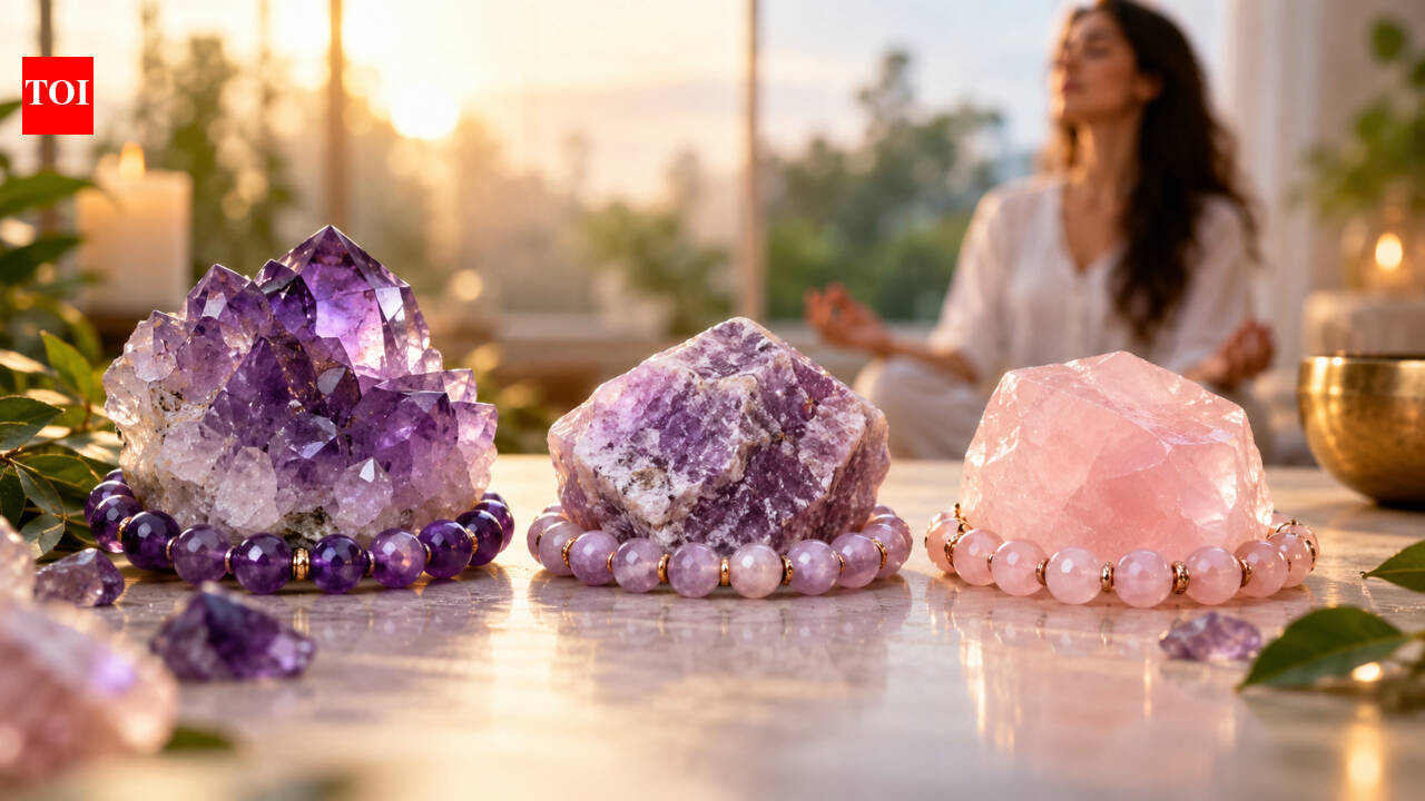 Top 3 crystals believed to promote calm and ease anxiety - The Times of ...