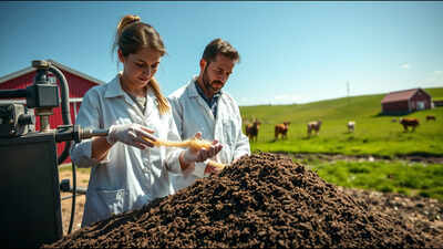 Scientists extract cellulose from cow manure, turning farm waste into fibres, films and ribbons