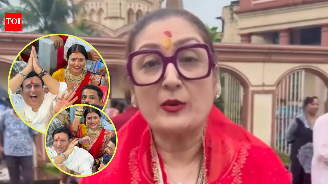 Sunita Ahuja says 'kuch Rakshas' are ruining her life; appeals to Gen Z for support amid Govinda - Komal Rani Swarnkar rumours: 'Mera ghar toot raha hai'