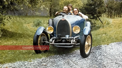 A 1929 Bugatti Type 40 spent more than 60 years with one owner; it sold for $240,800 against a $450,000 high estimate
