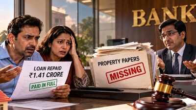 Delhi couple repaid Rs 1.41 crore home loan, but the bank lost their original sale deed property papers; consumer commission orders Rs 15 lakh compensation plus Rs 50,000 costs