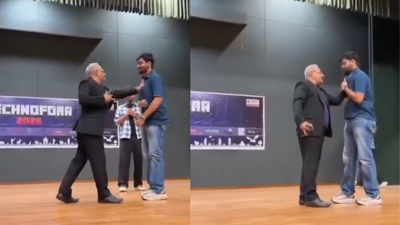 'Jaldi kar, Panvel nikalna hai': Nirma University forms panel to probe professor grabbing student’s collar