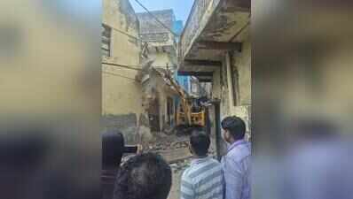 After Kaushal’s house, another gangster’s property demolished in Gurgaon