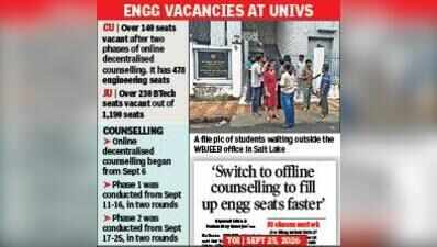 CU, JU urge govt to scrap decentralised e-counselling
