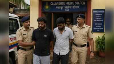 Calangute police detain two for stopping work