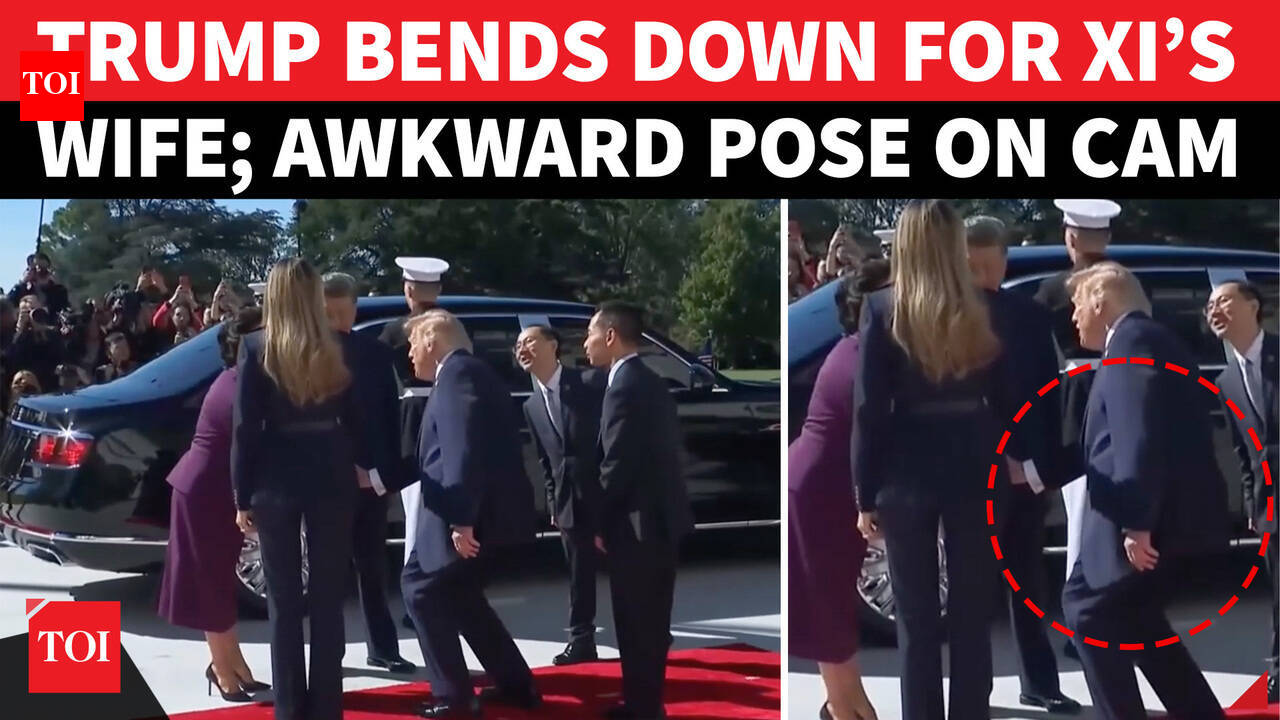 Trump Bends The Knee For Xi Jinping’s Wife In Awkward White House Moment