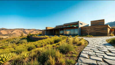 A South African couple built a 305-sq-m luxury home using nearly 97 tonnes of reclaimed waste, including 55,636 kg of plastic