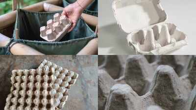 DIY: Don’t throw away old egg cartons turn them into cute mini witch hats for your fall table décor