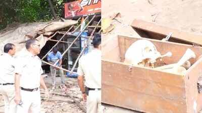 Skeleton-like object found in central Delhi during cleanliness drive
