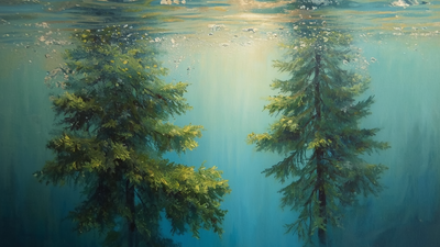 In 2021, scientists threw 1,500 Christmas trees into a lake; three years later, they had completely transformed the ecosystem