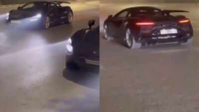 Sports car 'drifts' on Gurgaon road; cops hunt for 'daredevil' driver