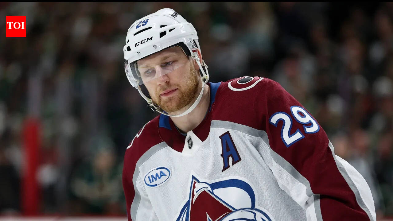 Nathan MacKinnon of the Colorado Avalanche
