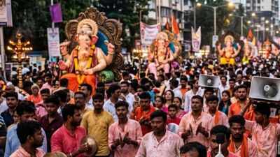 Ganpati visarjan: Noise peaks at 107.8 dB despite fewer amplified processions in Mumbai
