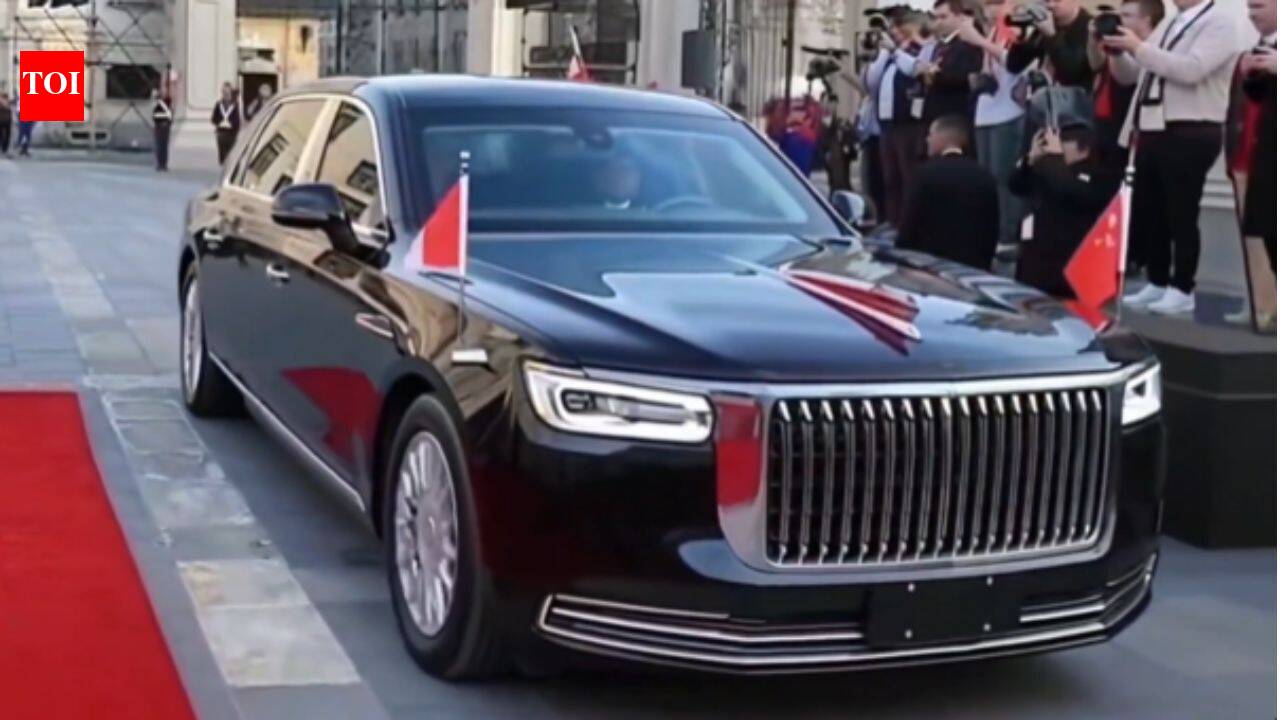 Beauty and the beast: China brought its own wheels, a red flag, to Washington
