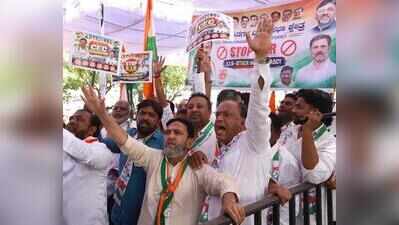 Congress stages protest in Bengaluru, demands CEC’s resignation and arrest