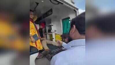 Eknath Shinde Rushes to Aid Collapsed Traffic Cop in Thane Convoy