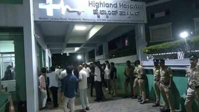 Wall collapses during college event, 5 students injured; one critical in Mangaluru