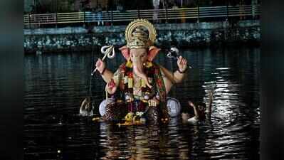 8,573 Ganesh idols immersed at 189 spots as Navi Mumbai marks peaceful visarjan