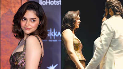 Aneet Padda is unrecognisable in this stunning chocolate brown corseted look