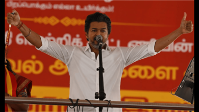 DMK MP seeks action against Tamil Nadu CM Vijay, minister Aadhav Arjuna for ‘violating’ model code of conduct