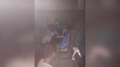 28 rescued from 4-storey building in Katargam as staircase collapses