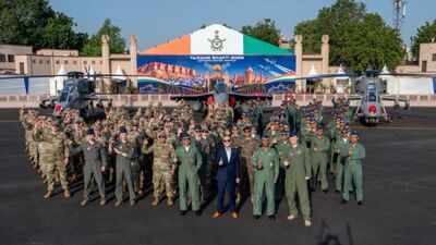 80 aircraft, 40 countries, 1,500 personnel: IAF’s biggest air exercise Tarang Shakti kicks off in Jodhpur; US, France envoys hail multinational drill