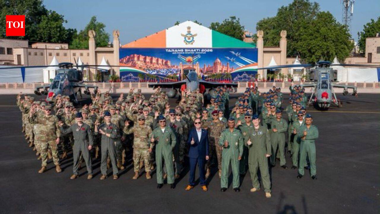 80 aircraft, 40 countries: IAF’s Tarang Shakti air exercise kicks off in Jodhpur 