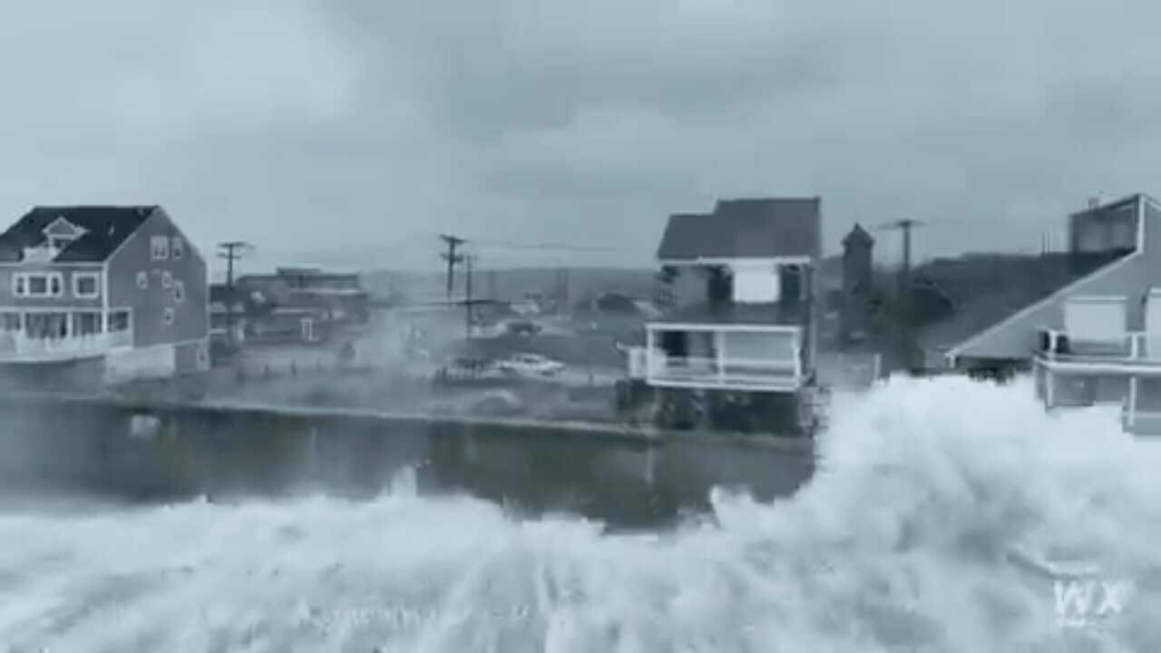 Winds, floods, 20-foot waves: What’s behind the nor’easter battering US East Coast