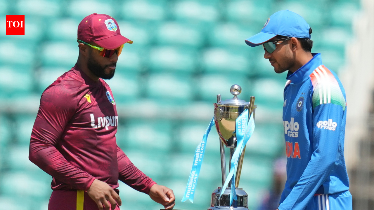 IND vs WI, 1st ODI: Greaves, Campbell unleash carnage; 100 up without loss