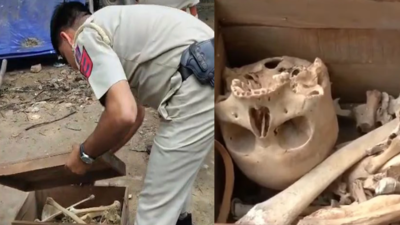 ‘Skeletons’ out of closet: Mystery wrapped in scrap material solved