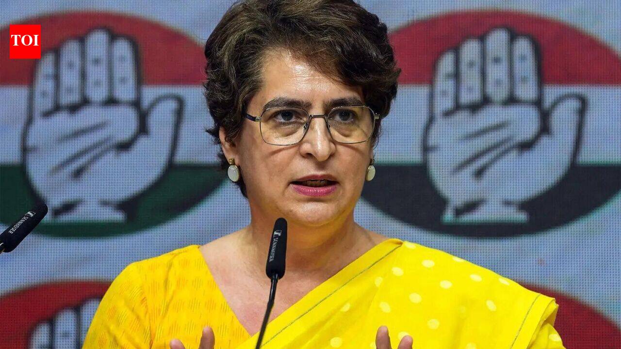 'Protests happening across country': Priyanka Gandhi says CEC Gyanesh Kumar should resign 'now'