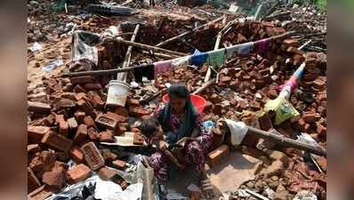 Evicted Dhurwa families live under tarpaulin sheets, seek rehab