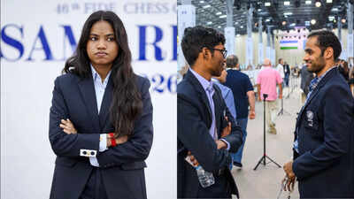 Chess Olympiad: Savitha Shri heroics bring medal; Arjun Erigaisi turns hero as India bag silver in open section