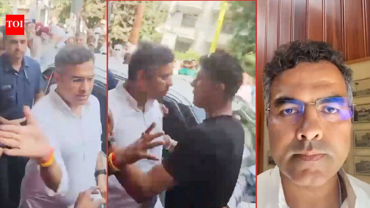 'Thappad Maar Diya': Delhi Deputy CM Parvesh Verma Slaps Man During Road Inspection; AAP Hits Out