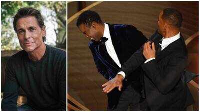 Rob Lowe says he was ‘the only person happy’ after Will Smith slapped Chris Rock at Oscars; hoped incident would overshadow his own infamous 1989 Academy Awards performance