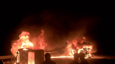 LPU row escalates: Police lathicharge students, stones pelted, vehicles set ablaze