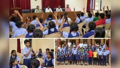 Calangute children flag blocked footpaths, water woes