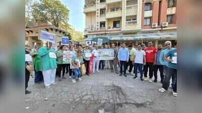Wadgaon Sheri residents march against plastic bags, seek stricter PMC action