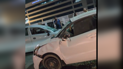 To save 3km detour, WagonR takes wrong-side U-turn on Sohna flyover, hits Baleno; 3 injured