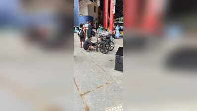 Call for safety and hygiene at Bicholim bus stand