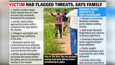Parol Sarpanch murder: Main shooter among 2 held after encounter challenge