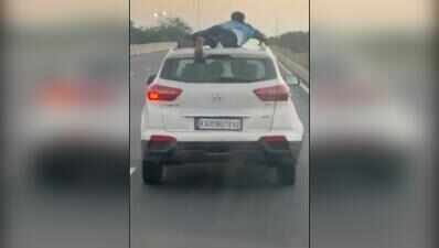 Cop foils smugglers’ attempt to escape by clinging on to their SUV for nearly 40km